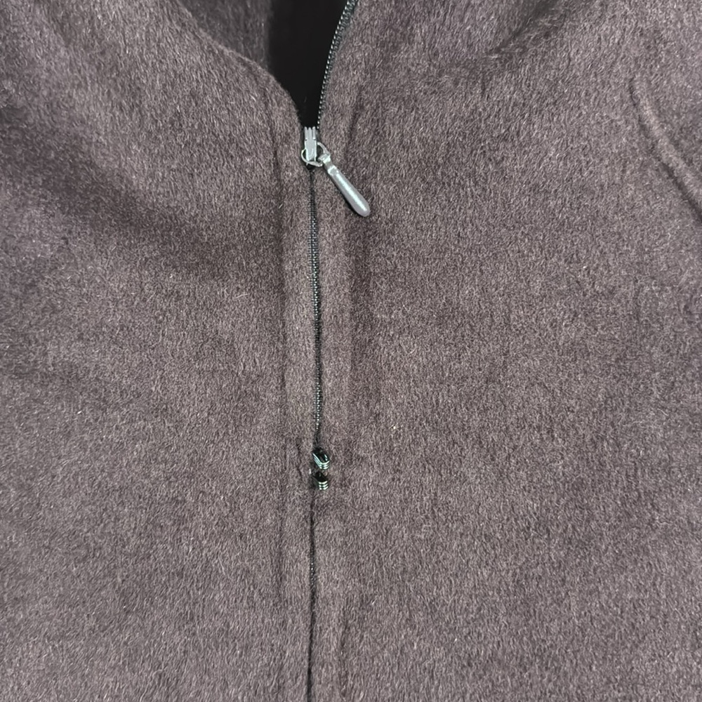 Valentino Brown Blazer Jacket Women’s Size 8 Full Zip Closure with Collar - Picture 8 of 11